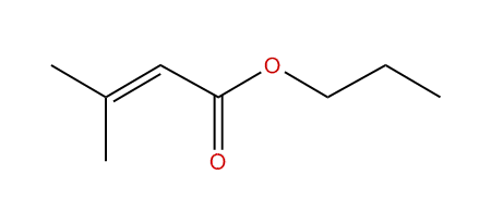 Propyl 3-methyl-2-butenoate